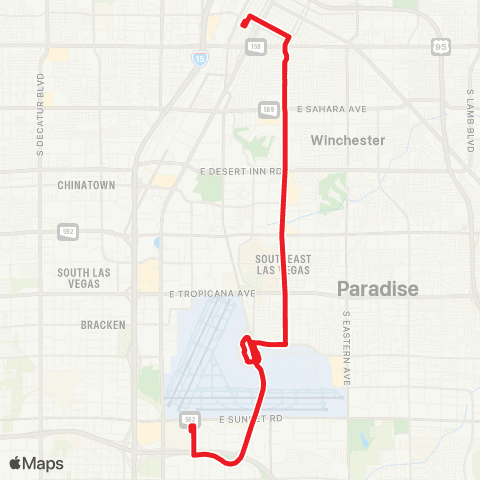 RTC Maryland Pkwy. map