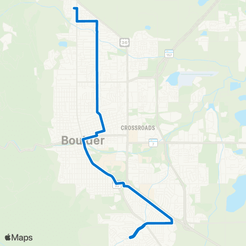 RTD Table Mesa / Moorhead / North 19th map