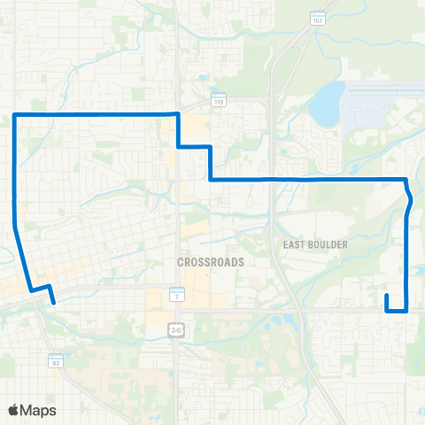 RTD Iris / Valmont map