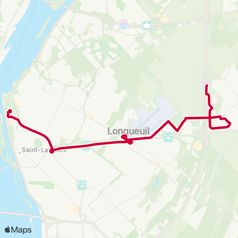 RTL Zone Aéroportuaire / Parc Industriel St-B map