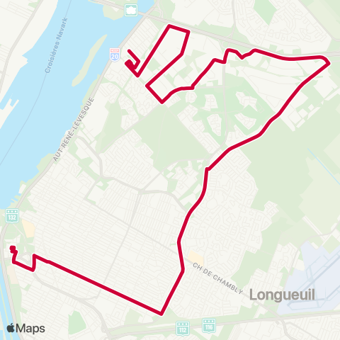 RTL Jacques-Cartier / Parcs Industriels map