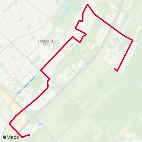 RTL Dix30 / Parc de la Cité / Mountainview map
