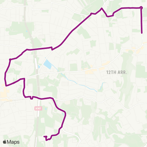 RTM - Réseau scolaire St Julien - Lycée Nelson Mandela map