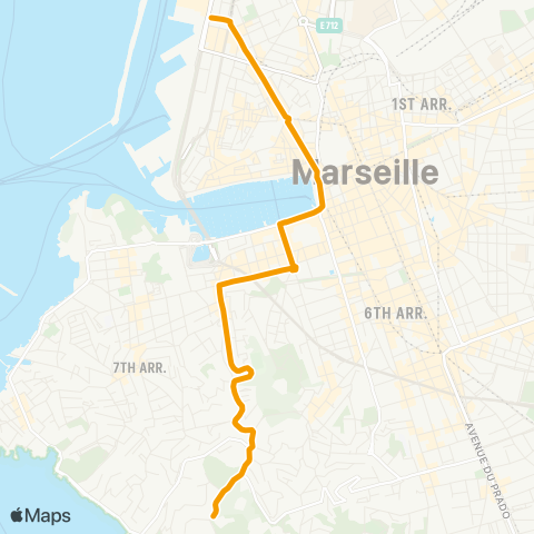 RTM Joliette - Roucas Blanc map