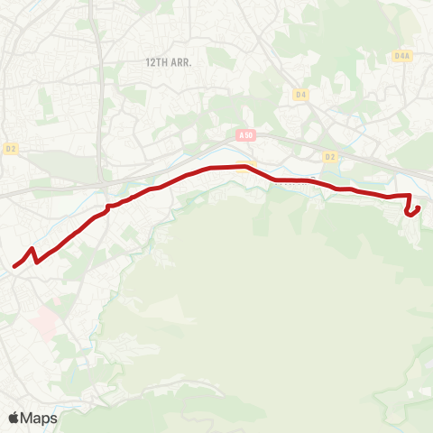 RTM Ste-Marguerite Dromel - les Escourtines map