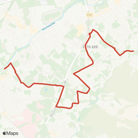 RTM Ste-Marguerite Dromel - Parc des Bruyères map