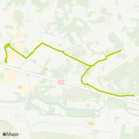 RTM La Valentelle - la Reynarde map