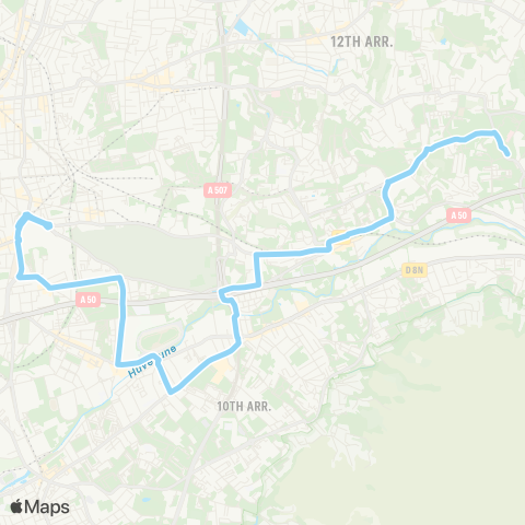 RTM Métro la Timone - les Caillols Hôpital map