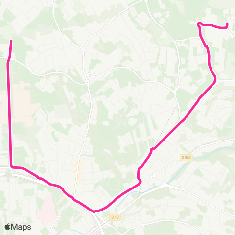 RTM St Jérôme Parking Relais - Technop. de Ch. Gombert map