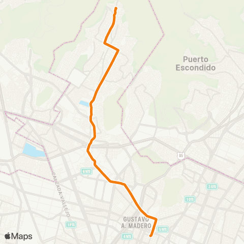 RTP Ampliación Malacates - la Villa / Ferroplaza map