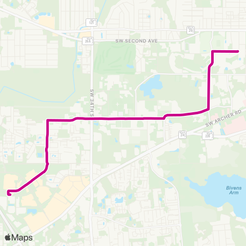 RTS Butler Plaza - The Standard map