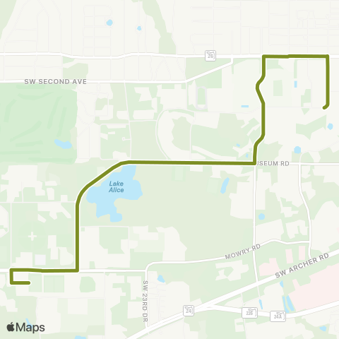 RTS P&R 1 (Cultural Plaza) To The Hub map