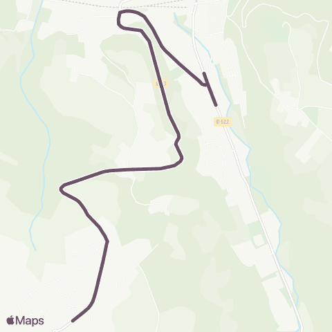 Ruban - Scolaire Maubec map