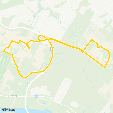 Rutgers (New Brunswick) Livingston - Busch map