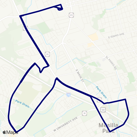 Road Runner Route 4 map