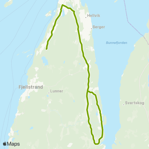 Ruter Skoleskyss Blylaget - Alværn ungdomsskole map
