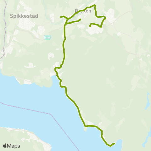 Ruter Skoleskyss Grimsrud - Røyken vgs. map
