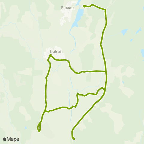 Ruter Skoleskyss Smedsrud - Nærby - Nes - Løken map