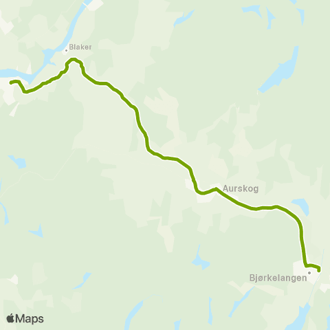 Ruter Skoleskyss Harkerud - Sørumsand - Bjørkelangen map