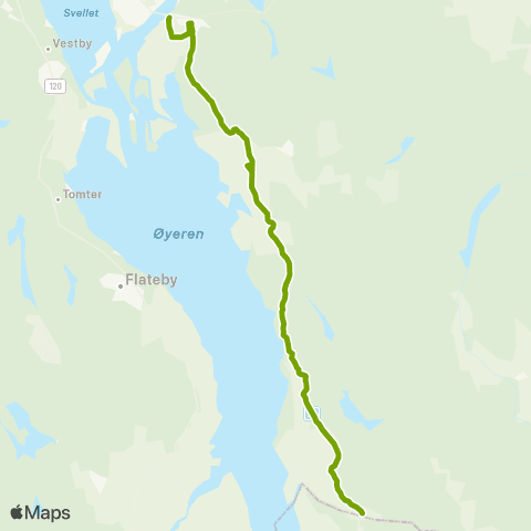 Ruter Skoleskyss Krokedal - Sand - Dalen skole - Sundet map