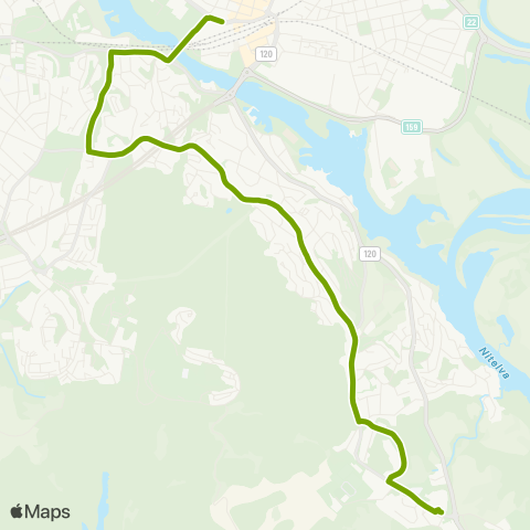 Ruter Fjerdingby - Lillestrøm map