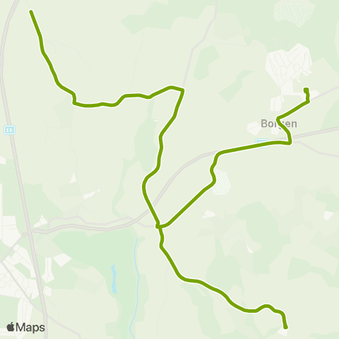 Ruter Skoleskyss Stokker - Løkendalen map