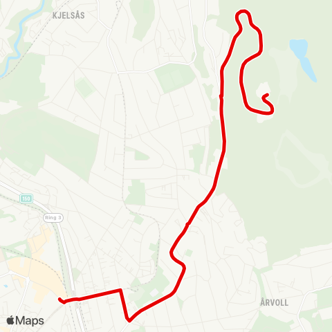 Ruter Jernbanetorget - Storo map