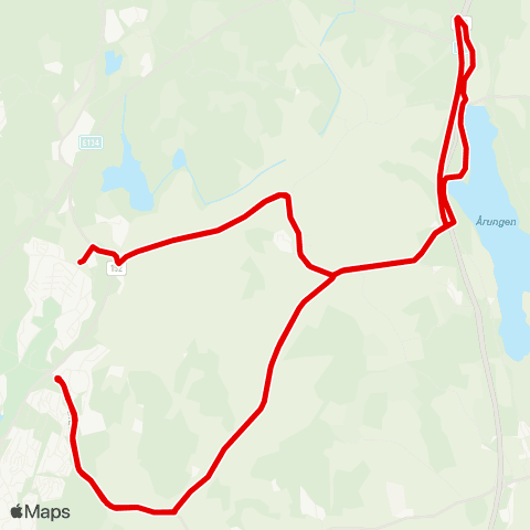 Ruter Skoleskyss Tomter - Heer map