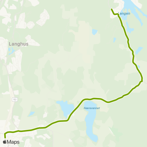 Ruter Ski stasjon - Karsrud map
