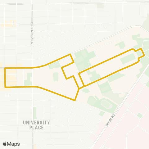 Rice University Rice Village map