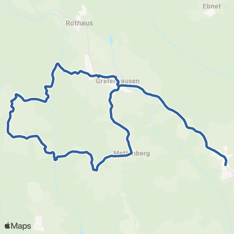 RVF Seebrugg Bf ↔︎ Waldshut Busbahnhof map