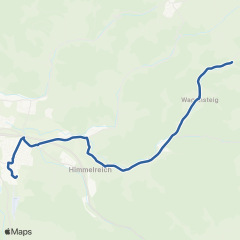 RVF Falkensteig Löwenplatz ↔︎ Kirchzarten Schulzentrum map