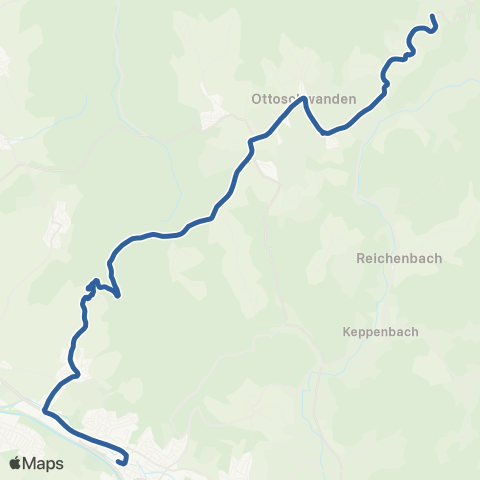 RVF Mundingen  Winzerbahnhof ↔︎ Emmendingen Bf map