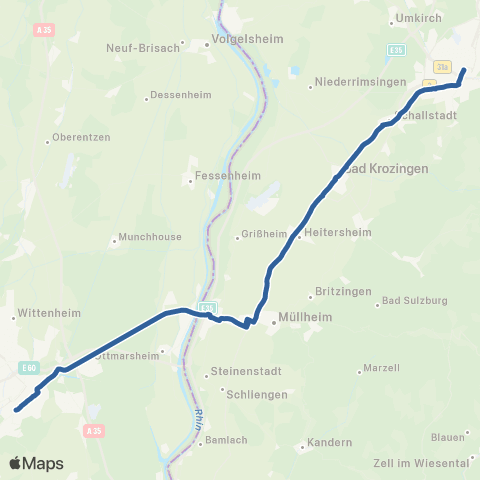 RVF 83265 ↔︎ 83264 map