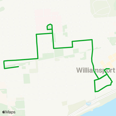 RVTA Downtown Connector-Wegmans map