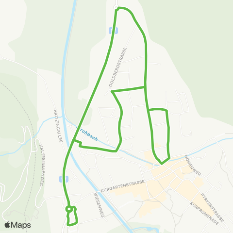 Salzburg Verkehr Busterminal - Zentrum - Busterminal Skibus Bad Hofgastein Nord map