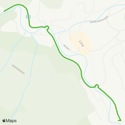 Salzburg Verkehr Skibus W4 Sonneck - Grafenberg map