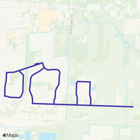 Sarnia Transit Cardiff map
