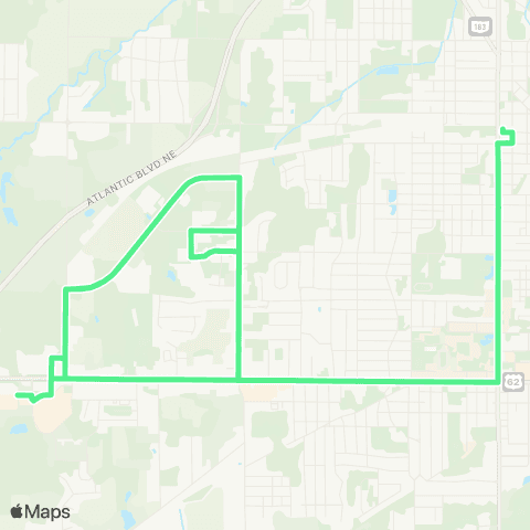SARTA Downtown Alliance - Walmart map