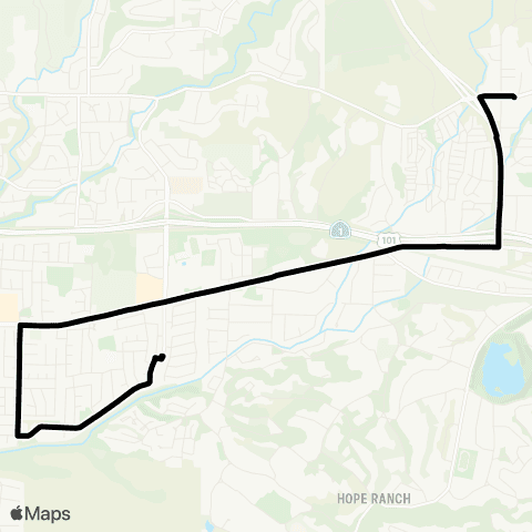 MTD La Colina Jr. High map