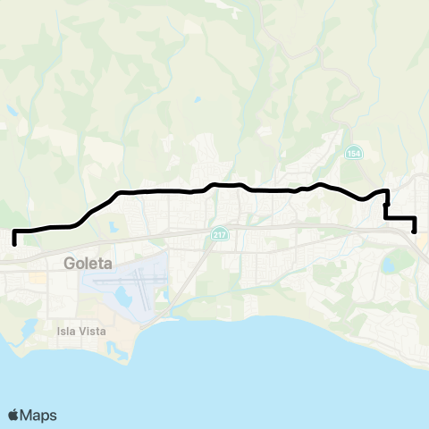 MTD Dos Pueblos High School map