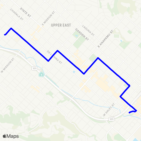 MTD Flm Santa Barbara map
