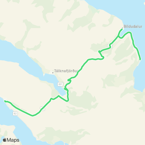 Strætó  map