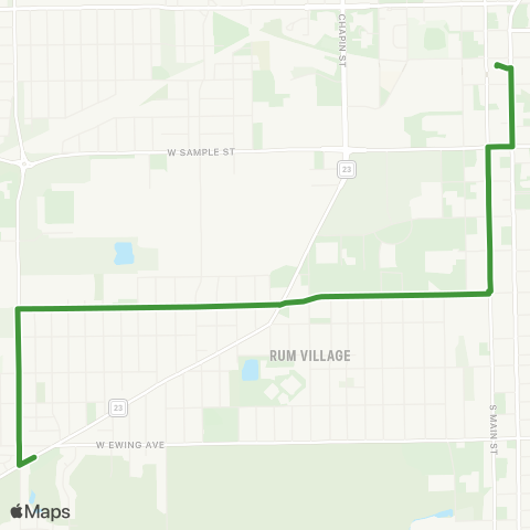 Transpo Rum Village map