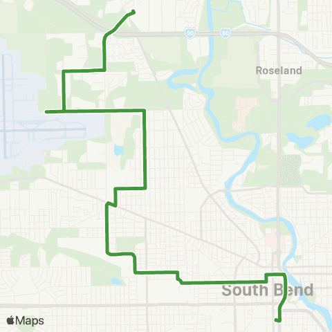 Transpo Washington-Bendix map