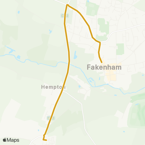 Sanders Coaches  map