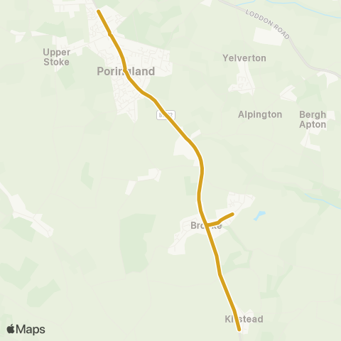 Sanders Coaches  map