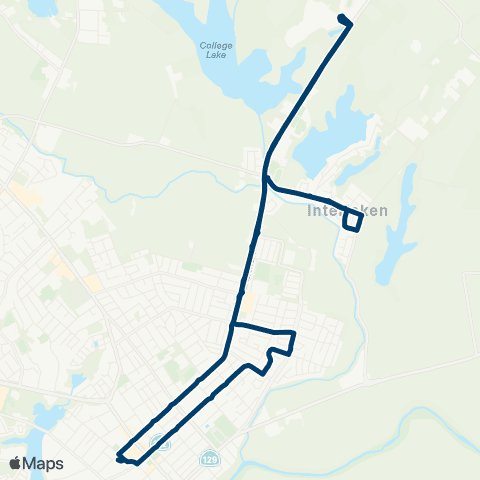 Santa Cruz METRO East Lake map