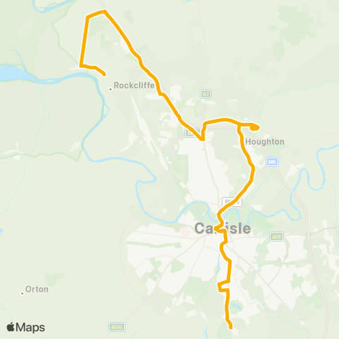Stagecoach Cumbria and North Lancashire School - Chapel Street map