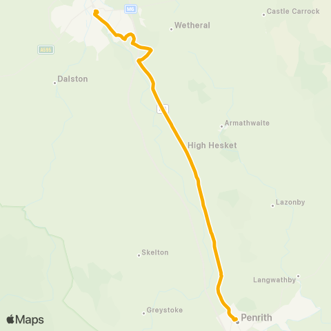 Stagecoach Cumbria and North Lancashire Bus Station (Ca) - Bus Station (P) map
